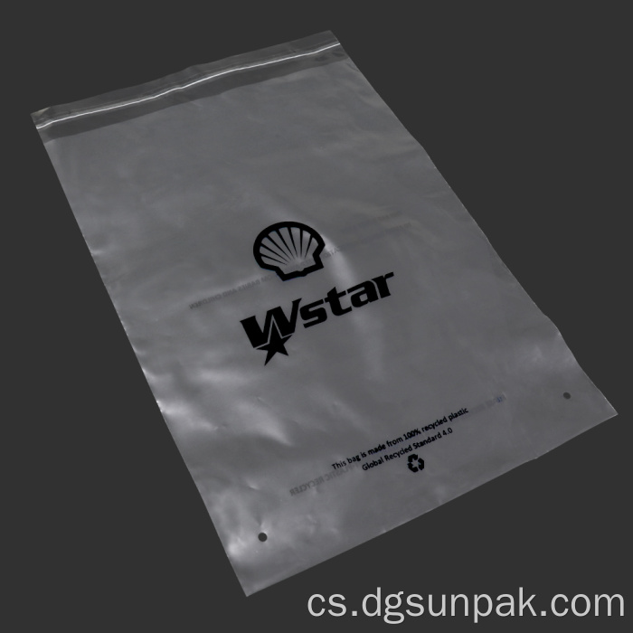 recyklace polybagových obalů čirých plastových opp poly sáčků